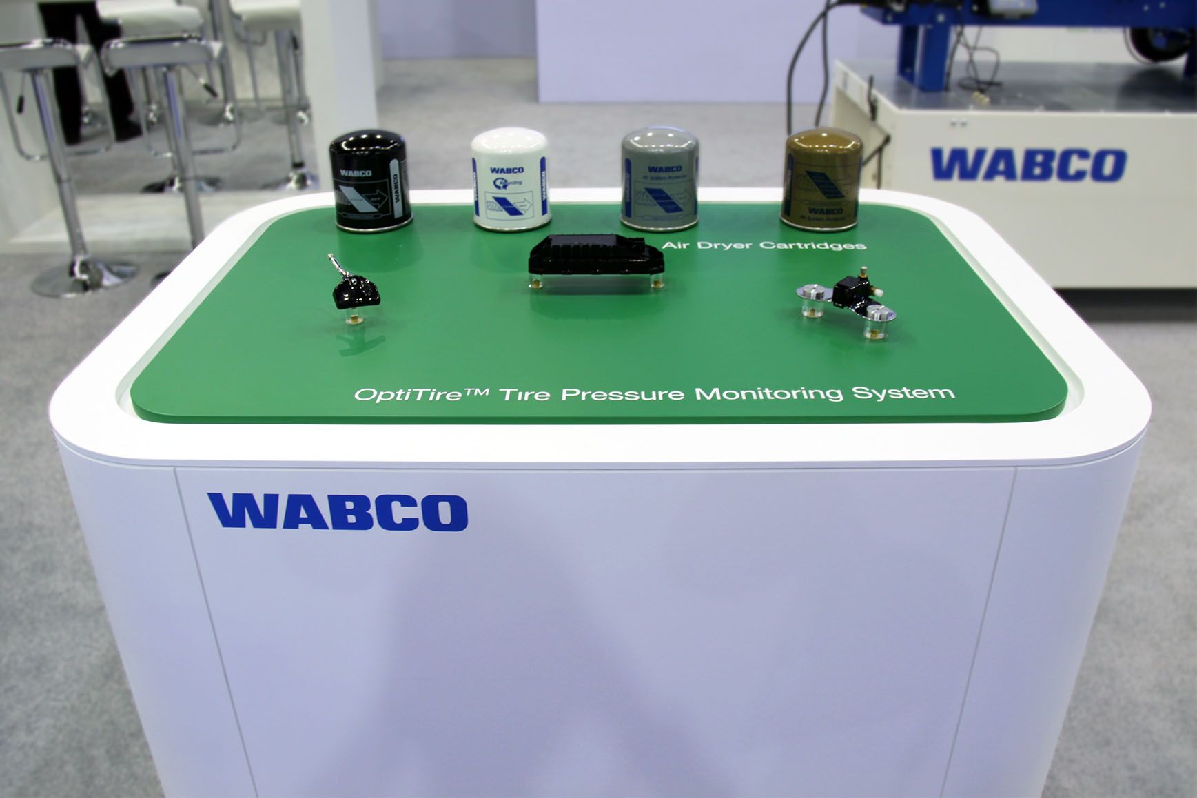 WABCO 66.5 sqm exhibition stand at Automechanika by Messe.ae
