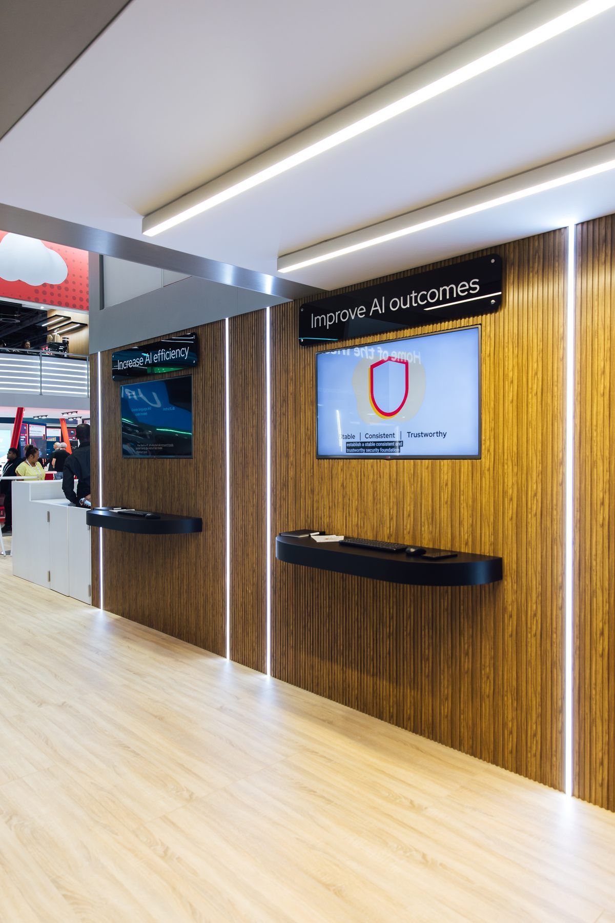 Red Hat 84 + 36 sqm exhibition stand at GITEX by Messe.ae