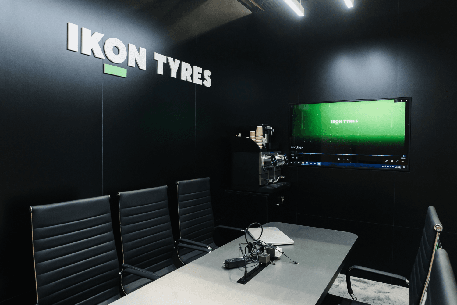 Ikon Tyres 90 sqm exhibition stand at Automechanika by Messe.ae