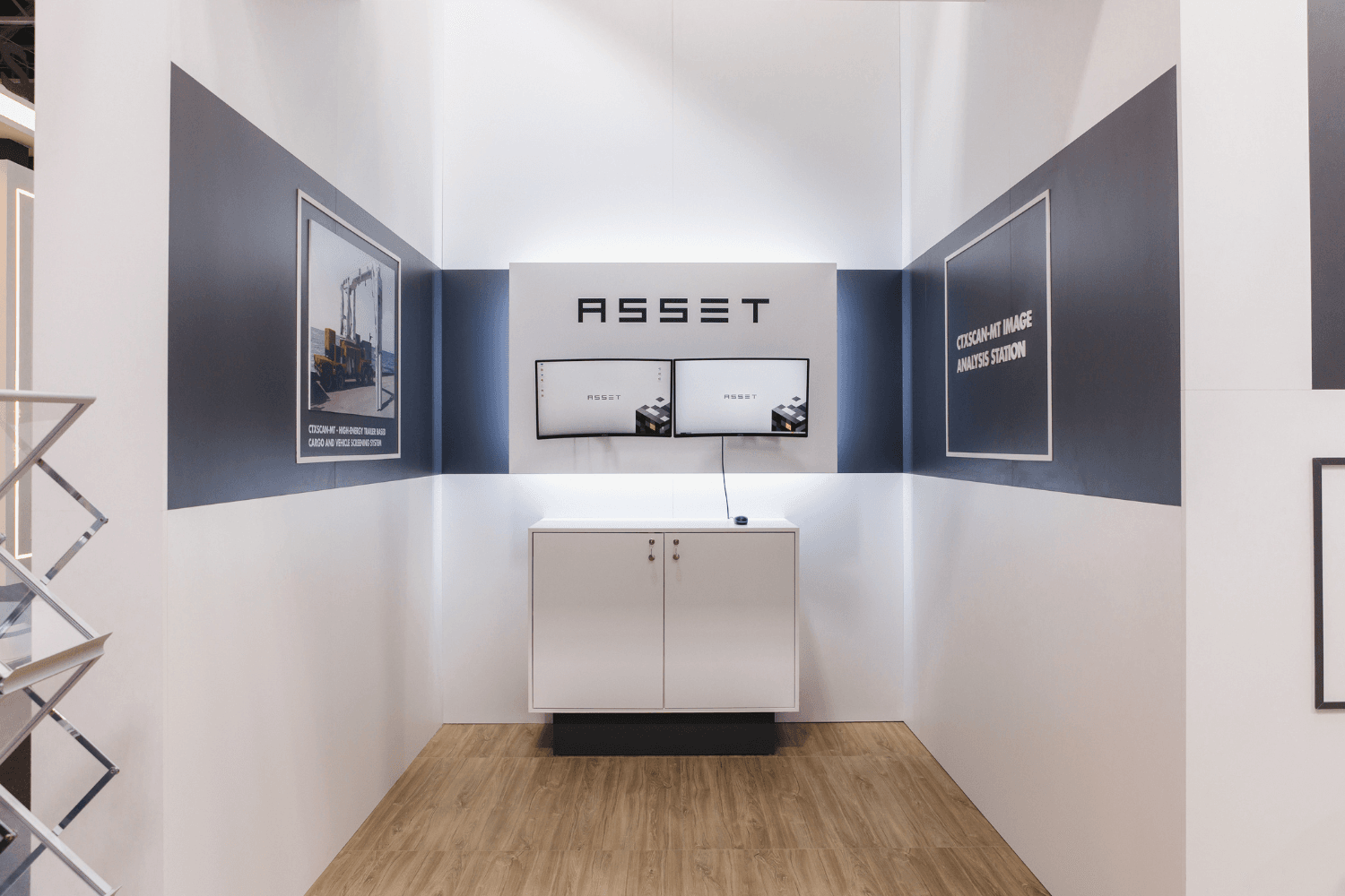 Asset 66 sqm exhibition stand at Intersec by Messe.ae
