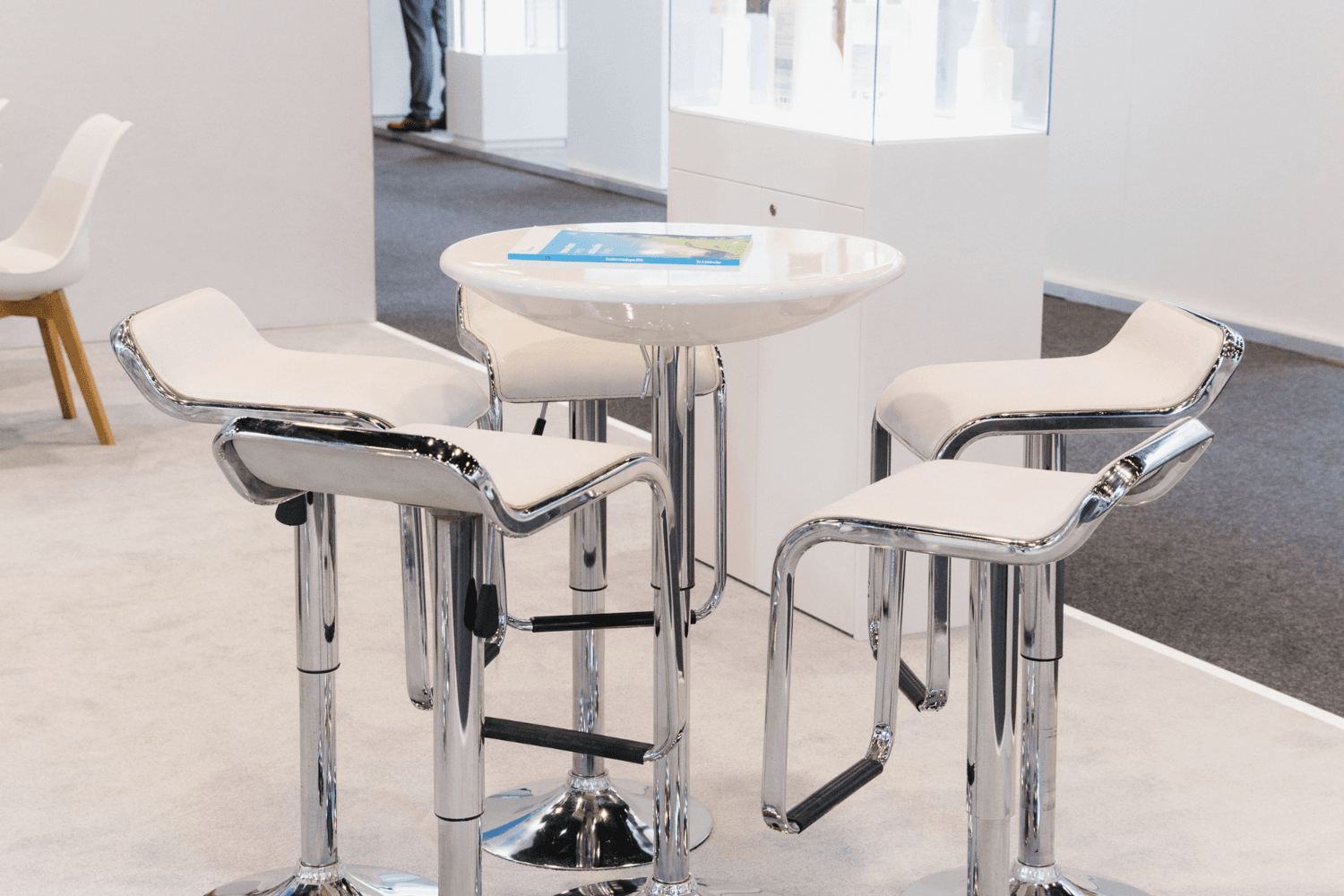 Dr. Schumacher 42 sqm exhibition stand at WHX by Messe.ae