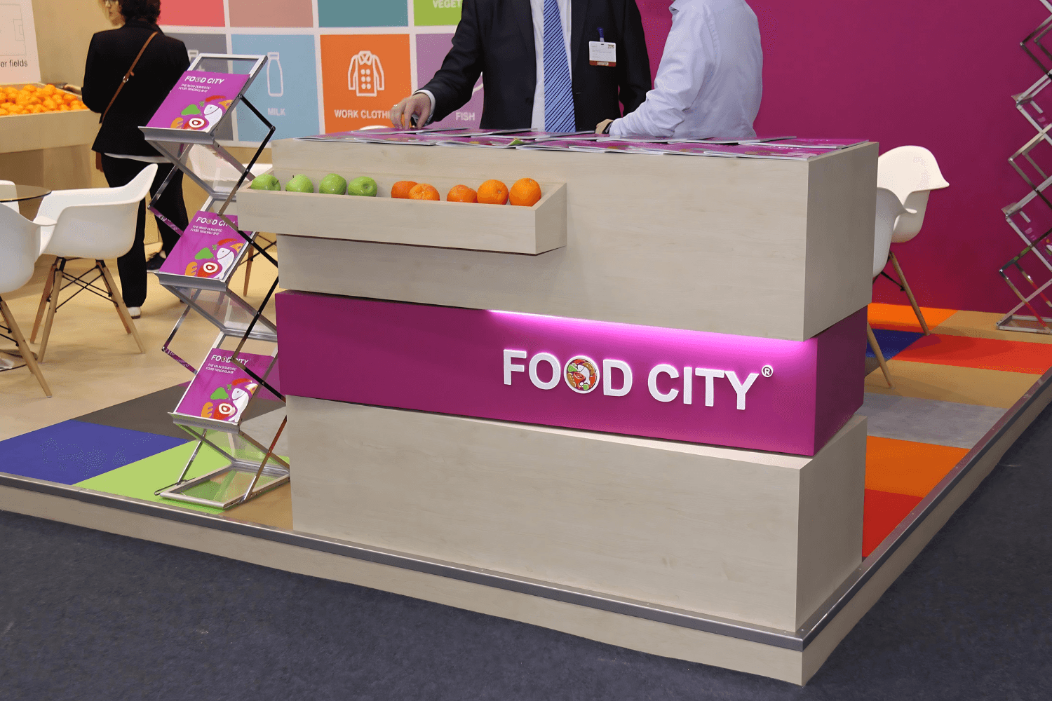 Food City 28 sqm exhibition stand at Gulfood by Messe.ae