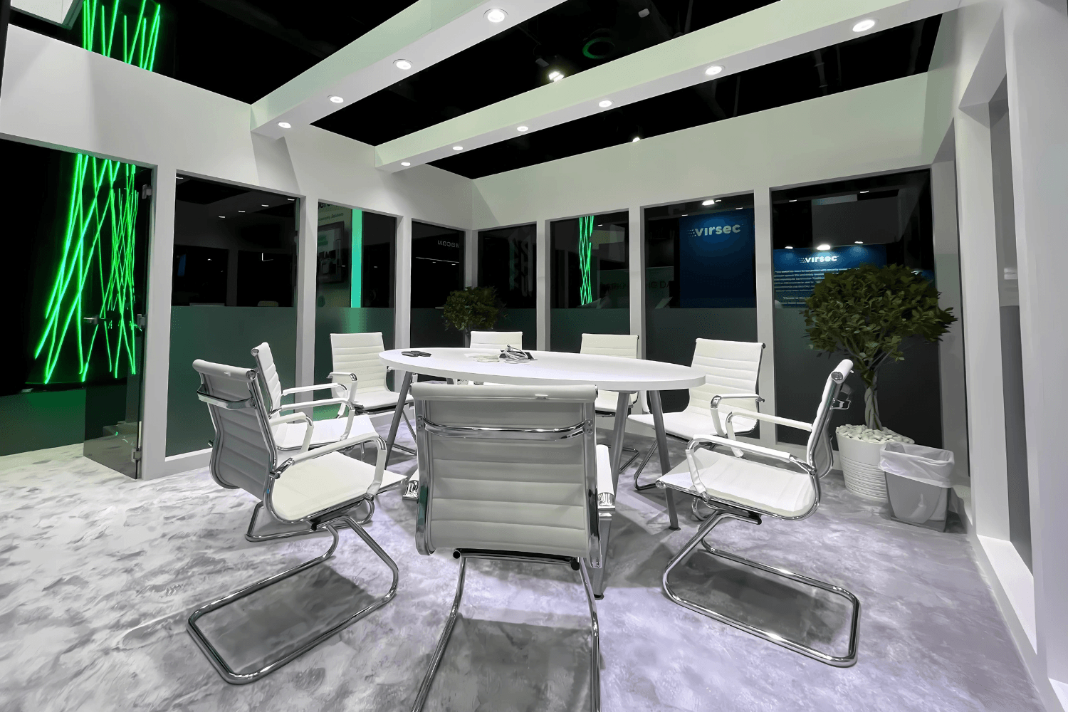 Kaspersky 60 sqm exhibition stand at GISEC by Messe.ae