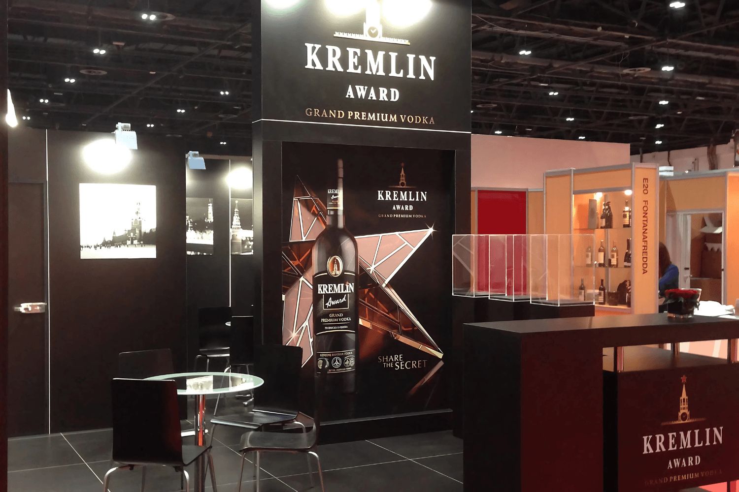 Kremlin Award 24 sqm exhibition stand at Middle East Energy by Messe.ae