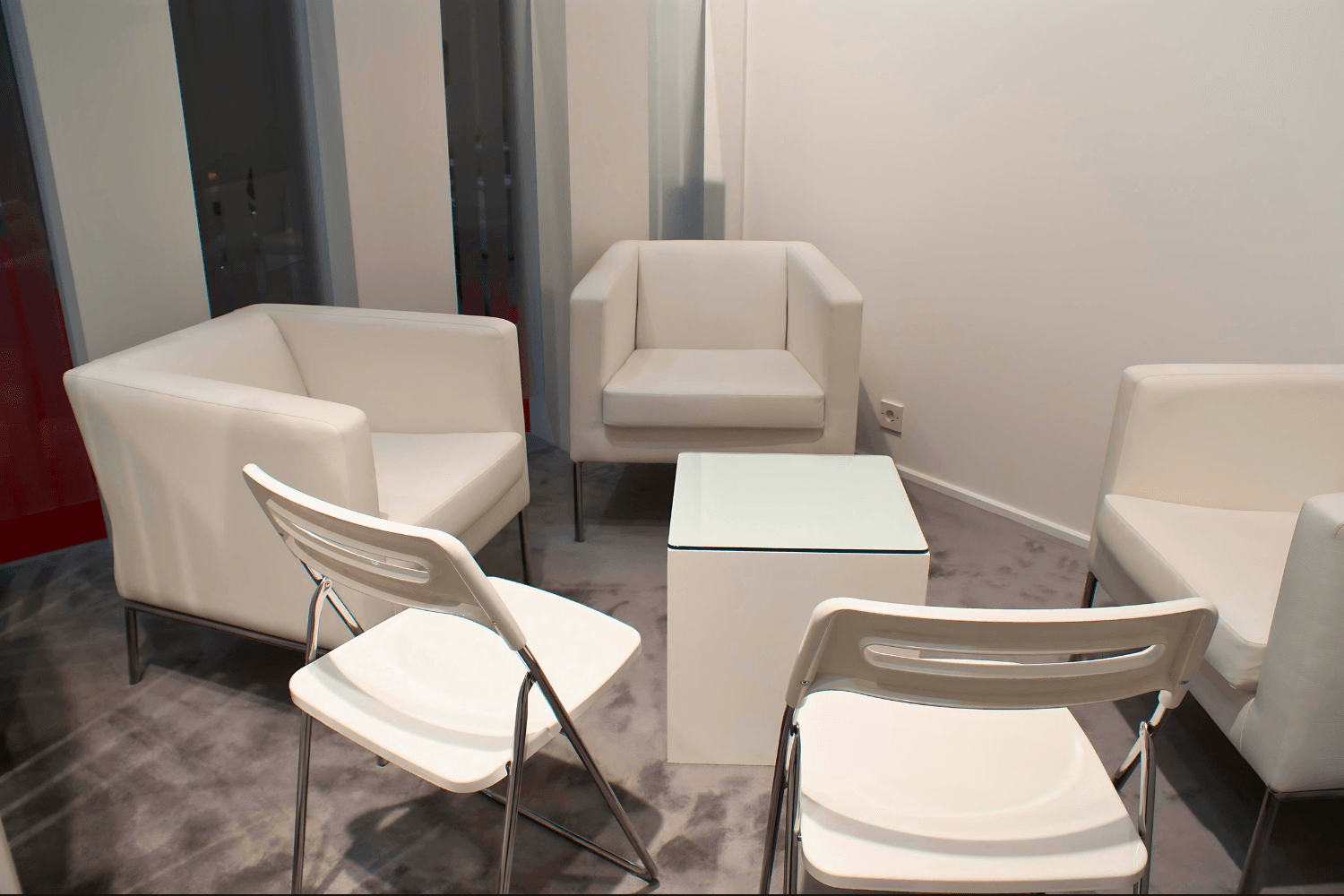 Nynex 60 sqm exhibition stand at CABSAT by Messe.ae