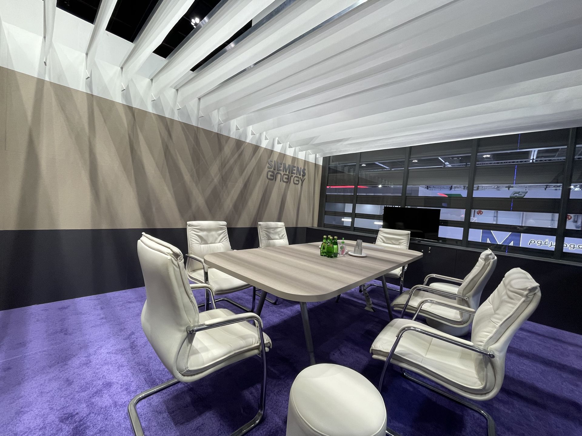 Siemens Energy 112.5 + 39 sqm exhibition stand at ADIPEC by Messe.ae